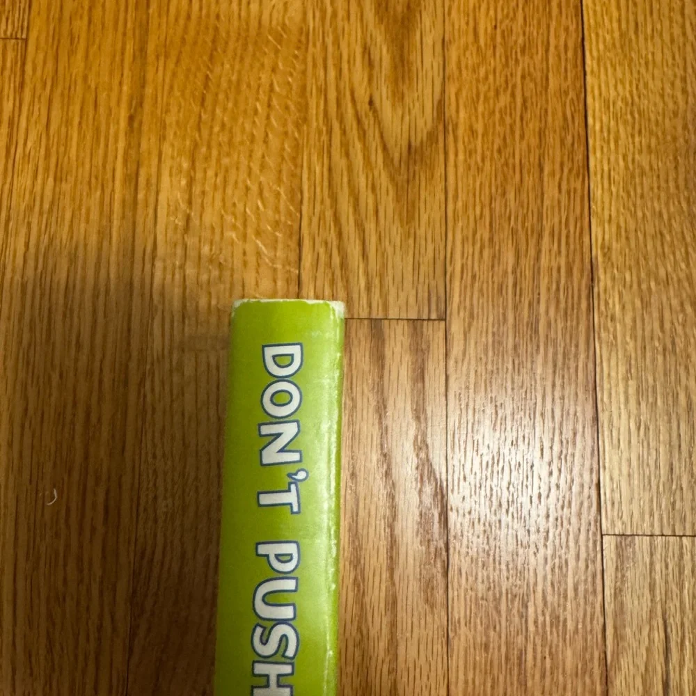 5 for $15 - Don't Push the Button! Children's Book